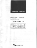 Nakamichi MB-75RDS-Service-Manual